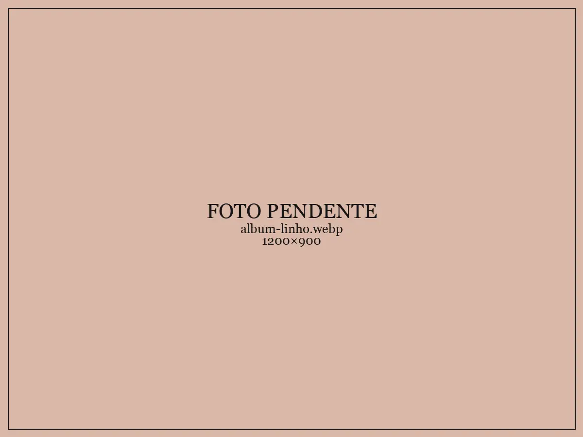 Álbum físico em linho, produto Ivanize Gutierrez Fine Photography